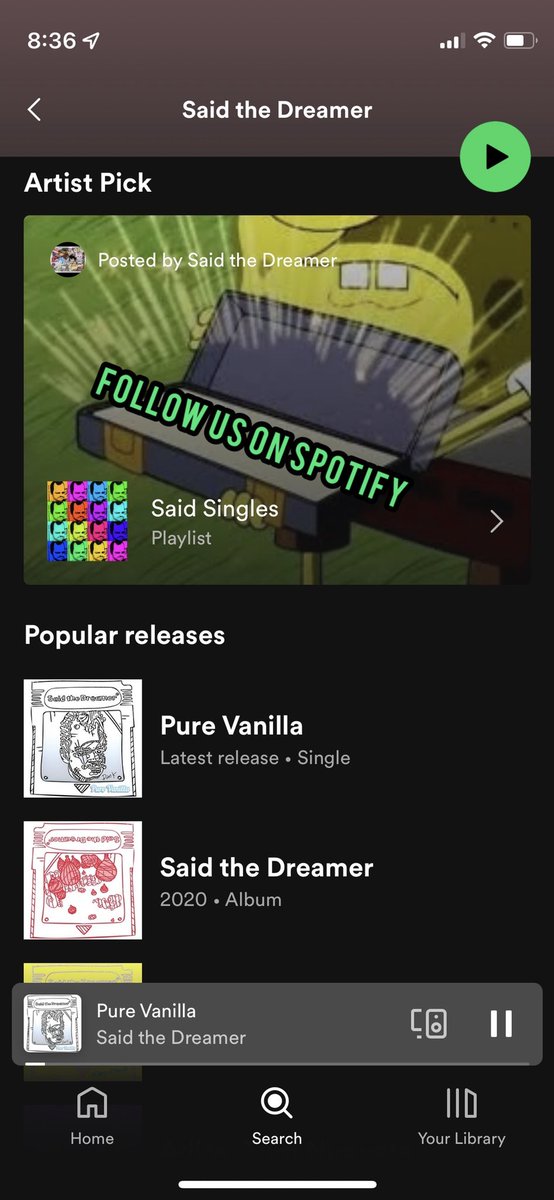 saidthedreamer's tweet photo. Friendly reminder to follow us on Spotify or your preferred streaming platform before our new album comes out 😉 
—
Links: https://t.co/LqCEdDmP1N
—
#mathrock #progrock #postrock #newmusic #independentartist #independentmusic https://t.co/Vvalm7D9A1