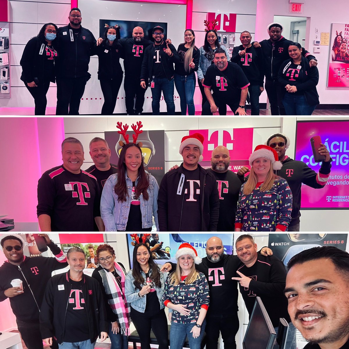 Day 1 of Reindeer Runs! 🎄 It’s the most wonderful time of the year and we want to say thank you team for everything you daily. #FloridaEastWarriors