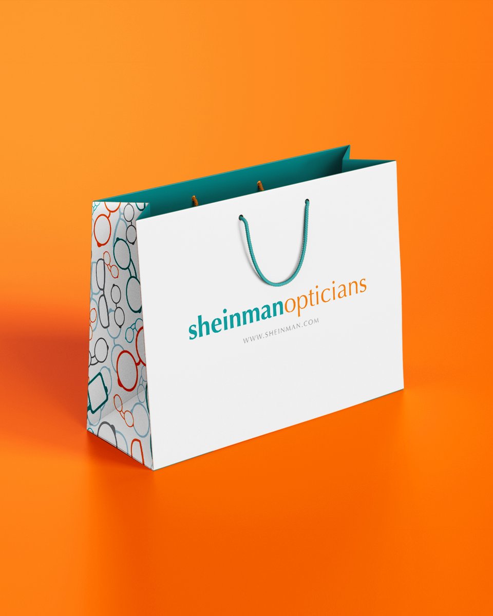 Check out the new bags we designed &amp; produced for @sheinmanoptician 🛍👓

#SheinmanOpticians
