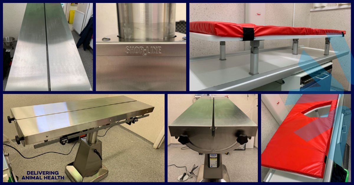 vssco1956's tweet photo. Our installation team are busy in the run up to Christmas. Today they installed a @ShorlineLtd Classic Heated V-Top Surgery Table with Electric Base and an @EickemeyerUK  Ultrasound Table &amp; padded cover at The Willow Veterinary Clinic https://t.co/UIGgtB37Td