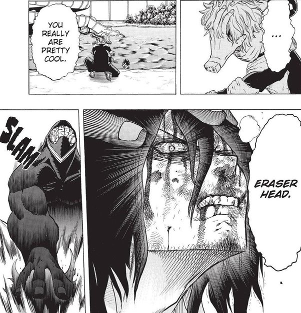 "you really are pretty cool, Eraserhead" boy, get a grip 😭💜