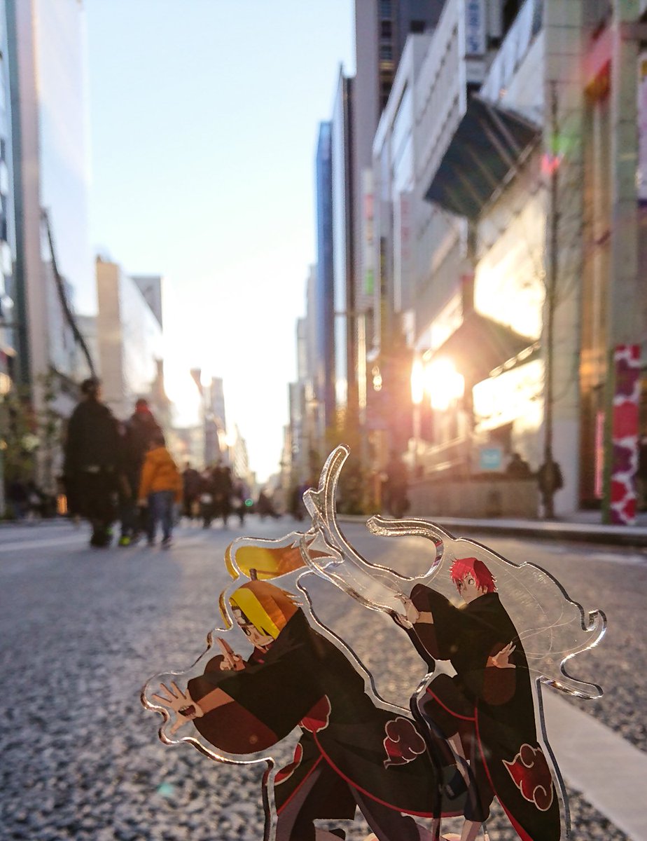 先週末くじらちゃん心さんとでギャラリー&新宿のに行って来ました～!3人でひたすらサソリさんの話ばっかりしてめっちゃ楽しかった～😍💕
そして翌日もくじらちゃんと銀座の歩行者天国を散歩しながら、やっぱりサソリさん萌え話ばっかりしてました～😂💕💕💕 