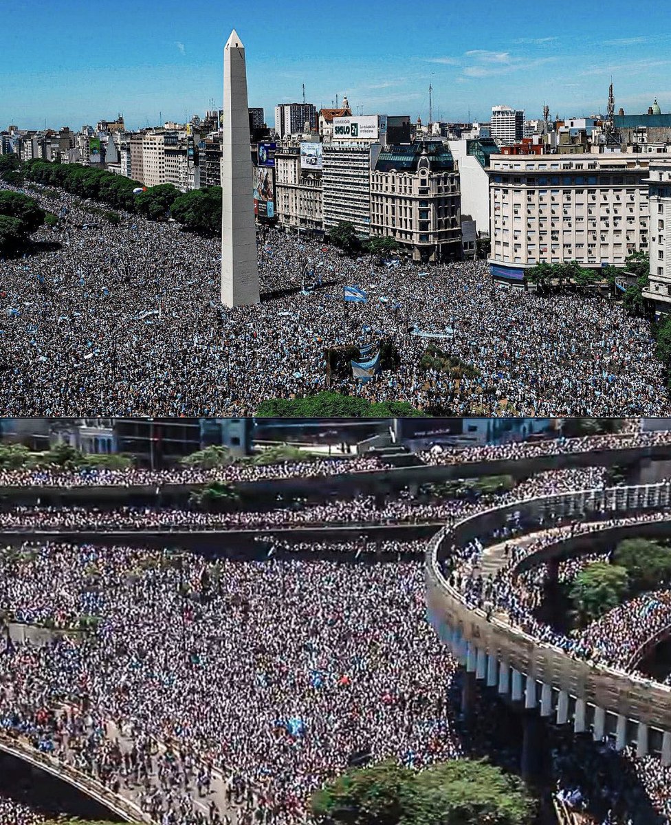 🇦🇷 MÁS DE 4 MILLONES DE PERSONAS. LA MOVILIZACIÓN MÁS GRANDE EN LA HISTORIA DEL PAÍS 🇦🇷