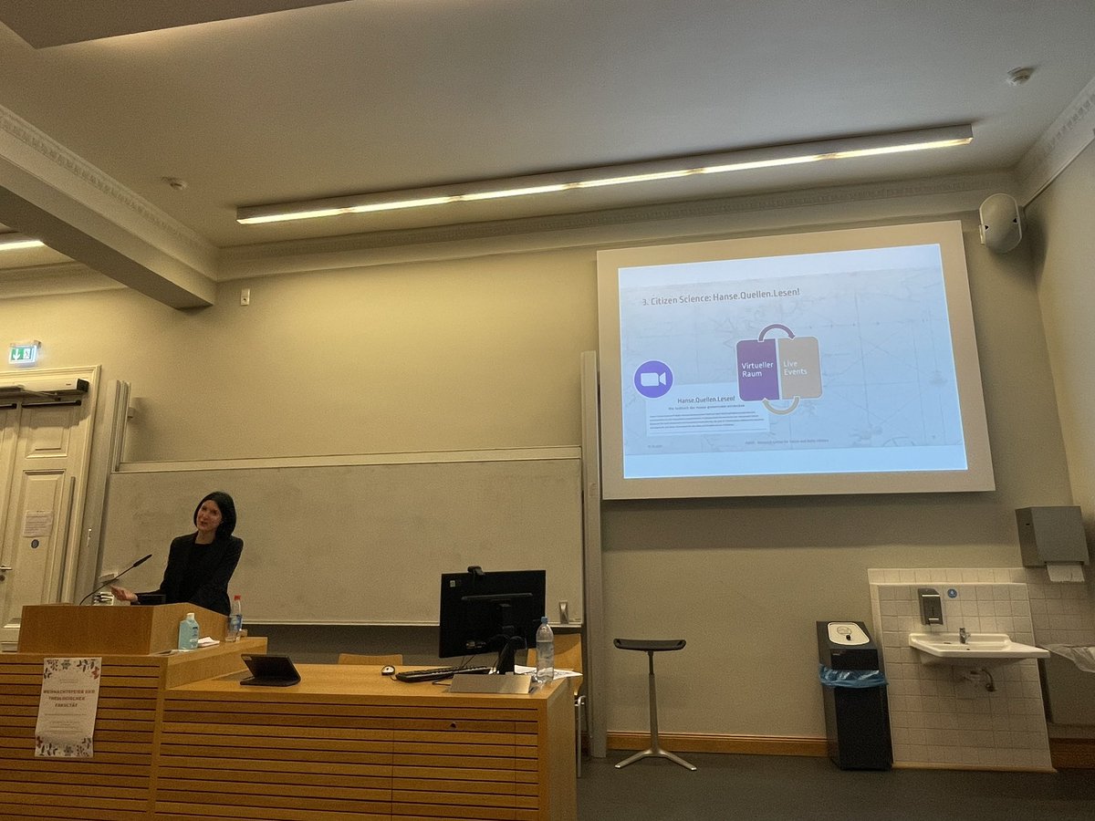 Hansequellen &amp; <a href="/Transkribus/">Transkribus</a> - cooles #CitizenScience Projekt an der FGHO am <a href="/hansemuseum_eu/">Europäisches Hansemuseum</a>, vorgestellt von  Vivien Popken in unserer #Ringvorlesung an der @ub_rostock ub.uni-rostock.de/lernen-arbeite… 
fgho.eu/de/projekte/ha…