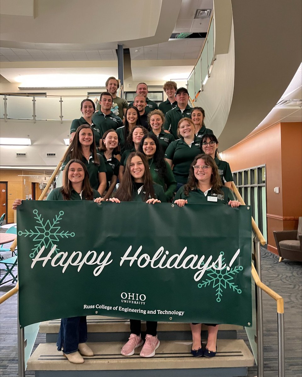 Happy Holidays from the Russ College of Engineering and Technology!