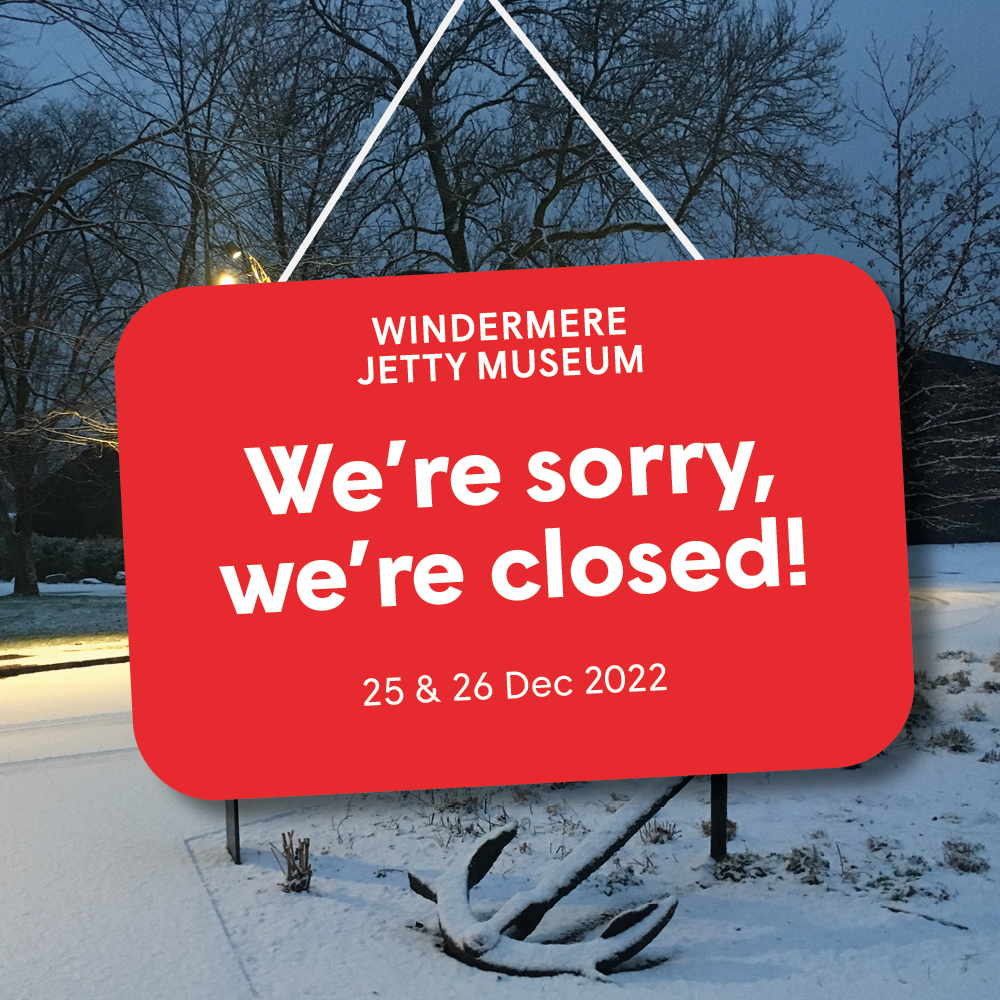 ❄️ Happy Winter Solstice everyone! ❄️ 

We hope you’re all keeping warm at home and safe on the icy roads 🚗 

If you manage to take a day trip out to come visit Windermere Jetty Museum, here is a reminder of our closing dates this Christmas🎄 

#windermerejettymuseum