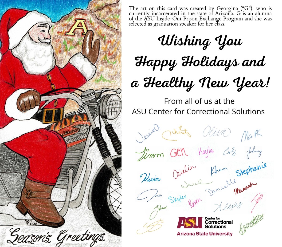 Happy Holidays! Please enjoy and share this design from Georgina!