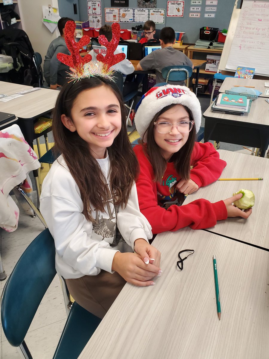 Working with the best, Mrs. Farrell's homeroom!