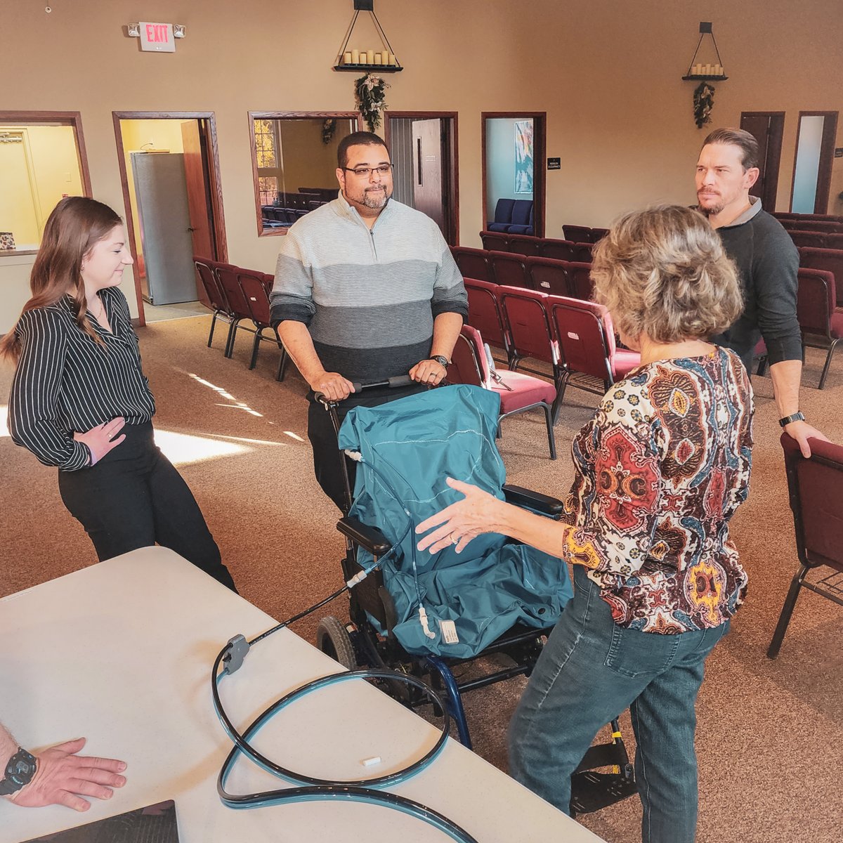 matrixseatingUS's tweet photo. We are thrilled to announce that our latest training was a huge success! Our team had the opportunity to share their expertise with healthcare professionals and help them understand the benefits of these innovative seats. Thank you to everyone who participated in this event. https://t.co/Vno88gfYKB