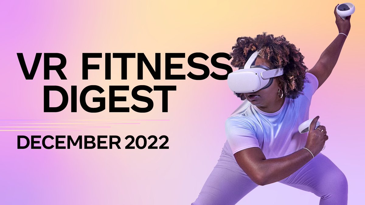 MetaQuestVR's tweet photo. Jump into your headset this month with the Best Active Apps of 2022! 🎉 From @LesMills BODYCOMBAT, to @GymClassVR, to @WINReality and so much more: https://t.co/bVUrUa4Ecs https://t.co/j7A00GaQ1z