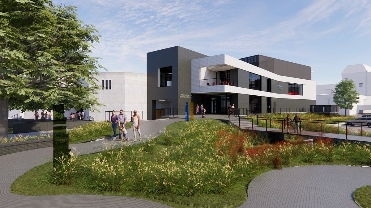 norfolk_nic's tweet photo. We are so excited to see the @ChryslerMuseum Perry Glass Studio expansion!

It's so exciting to see two NIC partners working together, to build a beautiful and sustainable structure that will benefit the community for generations!

https://t.co/QmEQsWjxSc

#NorfolkInnovation https://t.co/dpBSFQDmTa