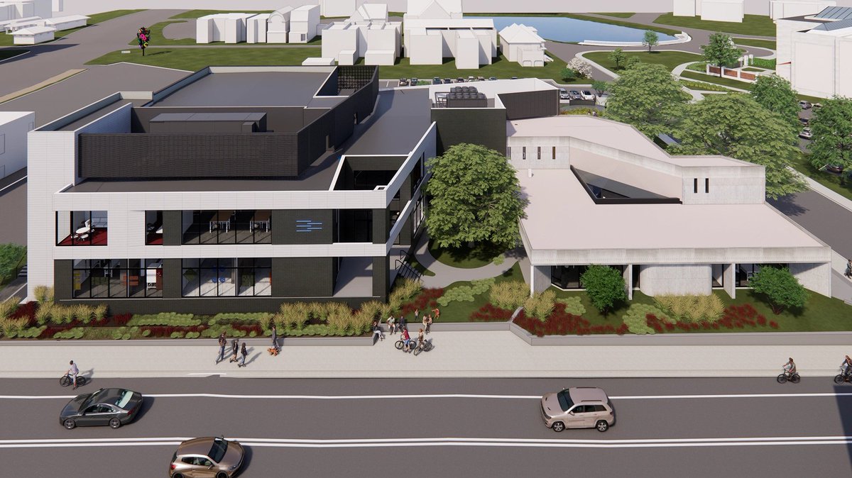 norfolk_nic's tweet photo. We are so excited to see the @ChryslerMuseum Perry Glass Studio expansion!

It's so exciting to see two NIC partners working together, to build a beautiful and sustainable structure that will benefit the community for generations!

https://t.co/QmEQsWjxSc

#NorfolkInnovation https://t.co/dpBSFQDmTa