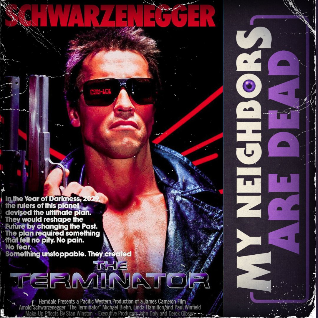 Adam talks to a short order cook (our old pal and @Colbertlateshow and @3peatcomedy's @john_ThiBOdeauX) about Sarah Connor, the end of the world, and NO SUBSTITUTIONS in this The Terminator themed episode. 
podcasts.apple.com/us/podcast/my-…