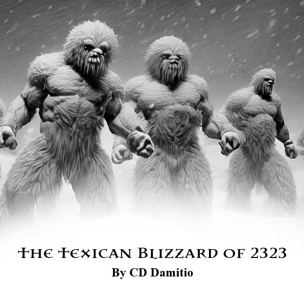 E_R_Donaldson's tweet photo. "The Texican Blizzard of 2323" by @vagobond blends a time travel epic with well crafted social commentary and satire. Plus, it asks the question: "What if @elonmusk was transformed into an immortal cyborg?"

Check out this and other stories in the #MythicWinter anthology https://t.co/IdOyk5VjpQ