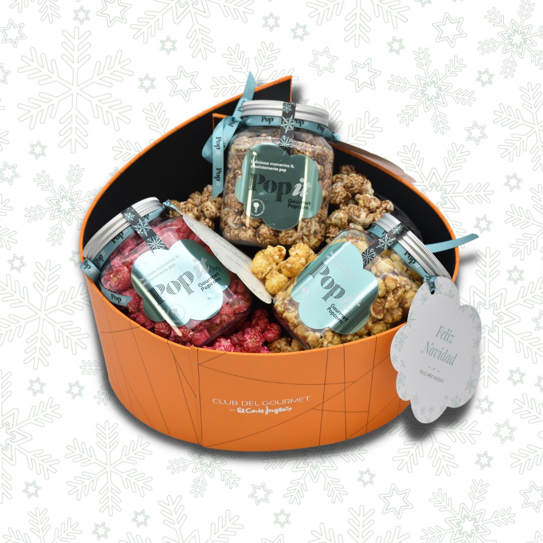 El centro de mesa más dulce 🍿

Estos días son momentos de reunión alrededor de una mesa en la que nunca faltan los dulces. Haz que este año sea diferentes con nuestro snack navideño: la edición XMas Glow. 

¡Acertarás seguro! De venta en El Club del Gourmet de El Corte Inglés