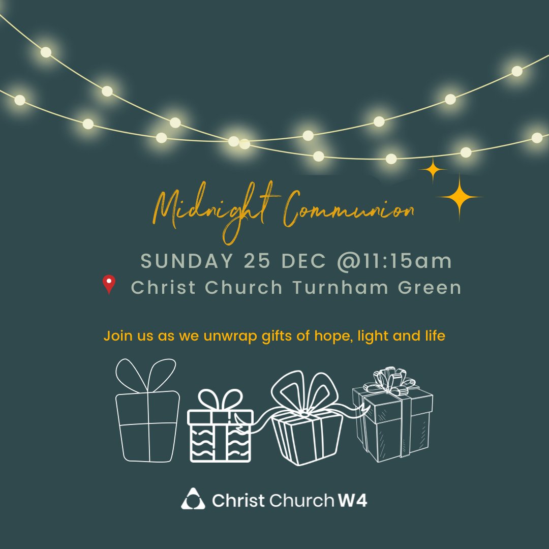 Join us this Saturday night to bring in Christmas together.