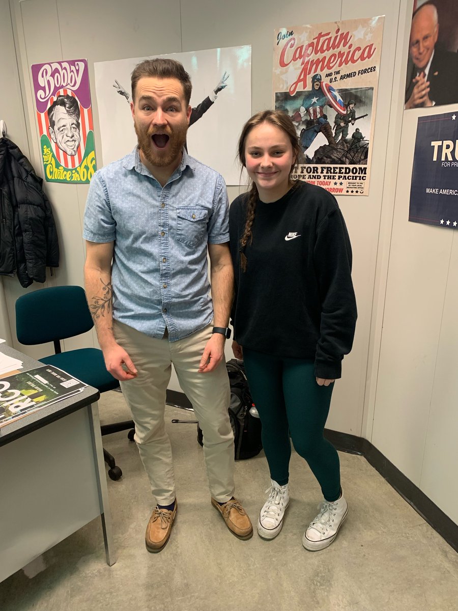 WKWBK's tweet photo. Emma Granick is recognizing Mr. Patch for being Energetic! #TeacherAppreciation2022 @WKHSWolves
@wcsdistrict #itisworthit #backtobackchamp https://t.co/V1enMIIAm1