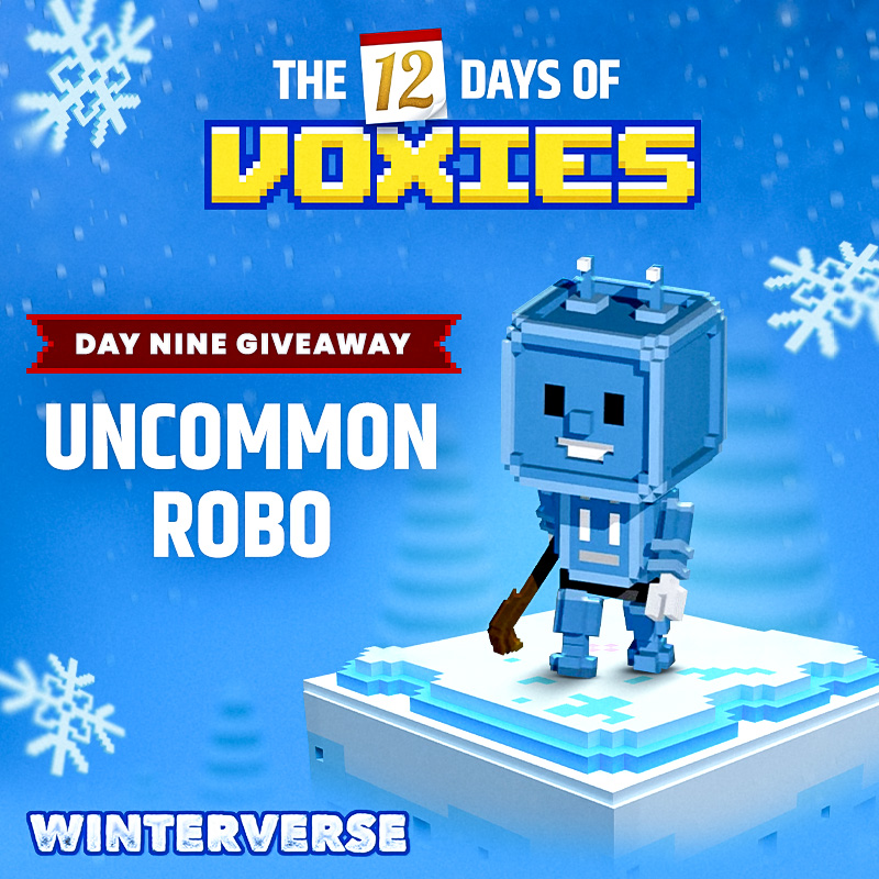 VoxieTactics's tweet photo. The Arcanist said “You know what's better than a common Voxie? An uncommon one….” So that's what we’re doing! 🎁

Enter to win an Uncommon Voxie NFT.
To enter:
Follow @VoxiesNFT
RT the tweet
Tag 2 friends and use #12DaysofVoxies https://t.co/rnvS1Ht2eZ