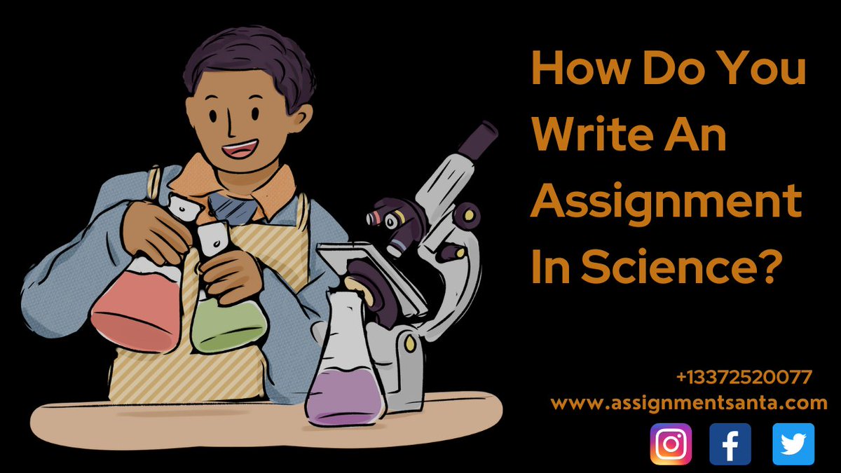 AssignmentSanta's tweet image. How Do You Write An Assignment In Science? #ScienceAssignment #AssignmentSanta #AssignmentHelp
Read More: assignmentsanta.com/service/Scienc…