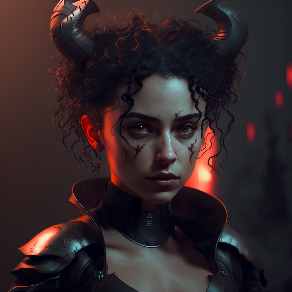 oxide_blaze_'s tweet photo. There are some more of my ideas of #MetaGF. This Medusa Gorgon is my best one I think. I love it most. I really enjoy this event by @UltiverseDAO and great tool by https://t.co/azEfmyXUJ8. There are some fire girls, diabolic girls. 
 #IdealGF #Ultiverse #MetaBFF https://t.co/rGrO6Uxcqj