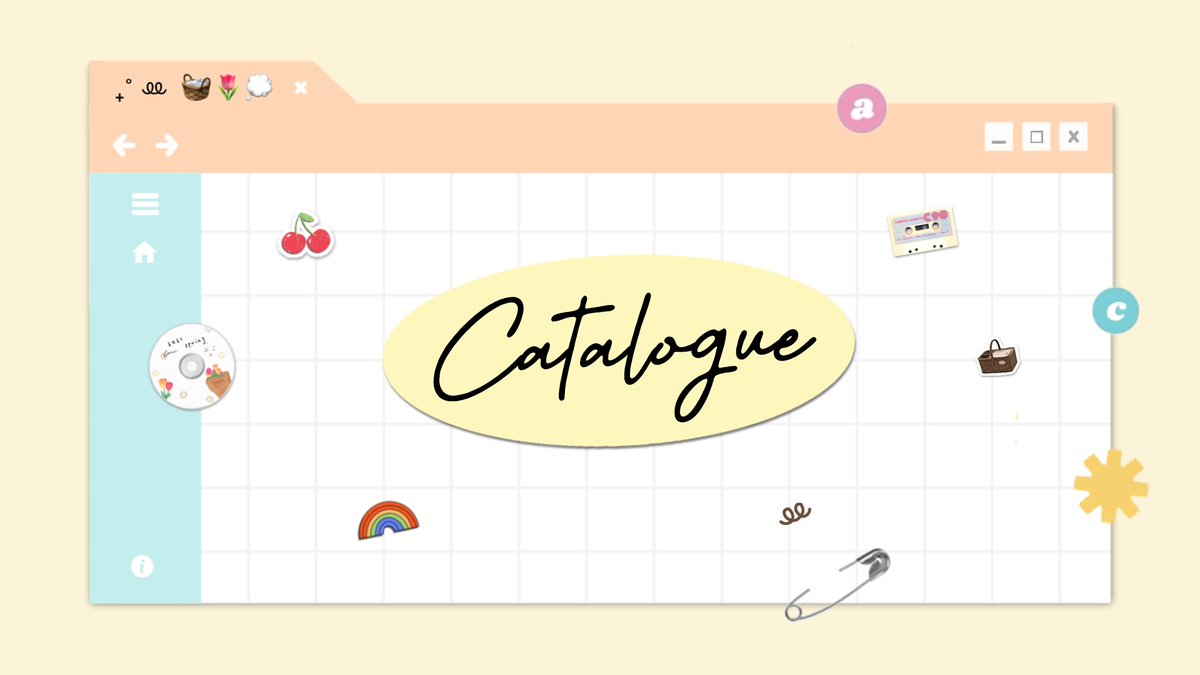 ㅤㅤ
ㅤㅤㅤㅤ  # catalogue . . ?!🥛%
ㅤㅤ