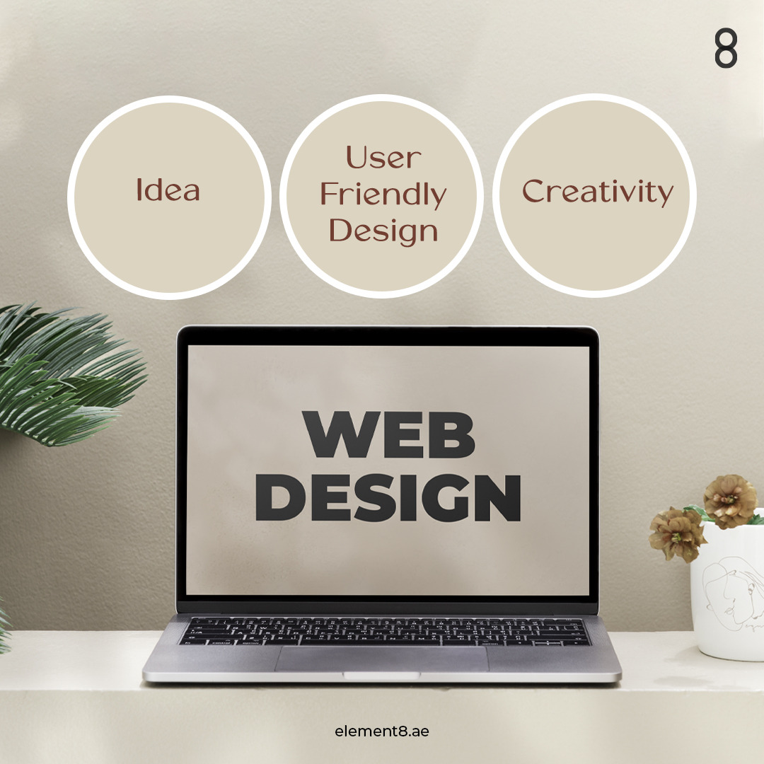 element8me's tweet image. At Element 8, we provide businesses with a creative approach, user-friendly, effective strategy to ensure your brand connects meaningfully with your customers.

#element8 #websitedesigning #websitedevelopment #webdesigndubai #digitalservices #digitalmarketingagency