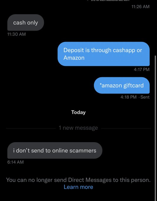 Lmao I&rsquo;ve never scammed anyone with around 60+ sessions under my fart model belt 😂 Somebody obviously