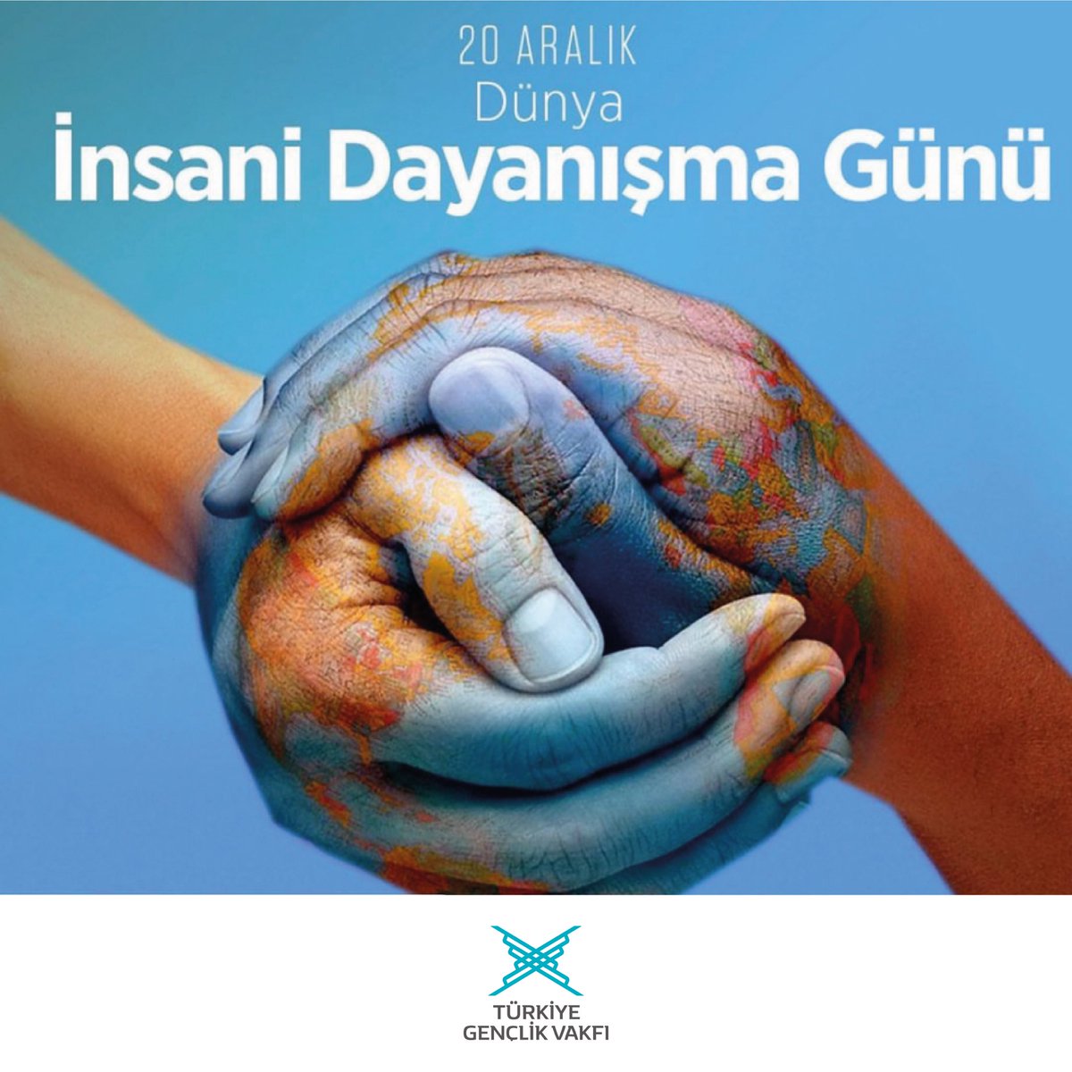 tugvaTR's tweet photo. Uluslararası İnsani Dayanışma Günü’nde ve her gün, birlik olmaya devam edelim. 🫂

#İşimizGücümüzGençlik https://t.co/I0UYzVsO4Q