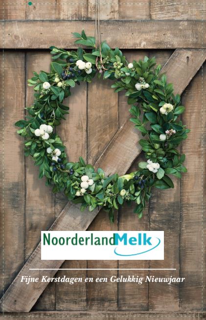 Dank voor de fijne samenwerking. 
Wij wensen u allen een warme Kerst en een krachtig en prachtig 2023.

Bestuur en medewerkers zuivelcoöperatie NoorderlandMelk