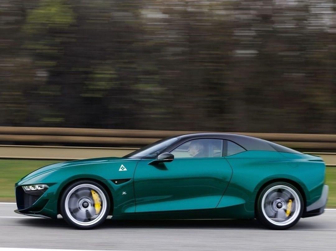 The brand new Alfa Romeo Giulia SWB Zagato! 🍀🇮🇹 #Alfa #AlfaRomeo #AlfaRomeoGiulia #AlfaRomeoZagato #newcar