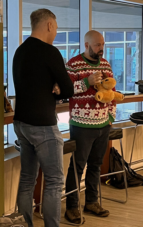 CreatechCa's tweet image. It is the turn of our Quebec City employees to celebrate the end of 2022 with a delicious breakfast. A year full of good deeds for the members of the team.

Life is good at #Createch

#greatplacetowork #workfamily #teamwork #proudteam