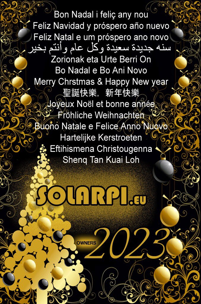 solarpi_eu's tweet photo. Bon Nadal i Feliç Any Nou - Merry christmas and a happy new year #QatarWorldCup2022 #MerryChristmas https://t.co/040qq72q4G