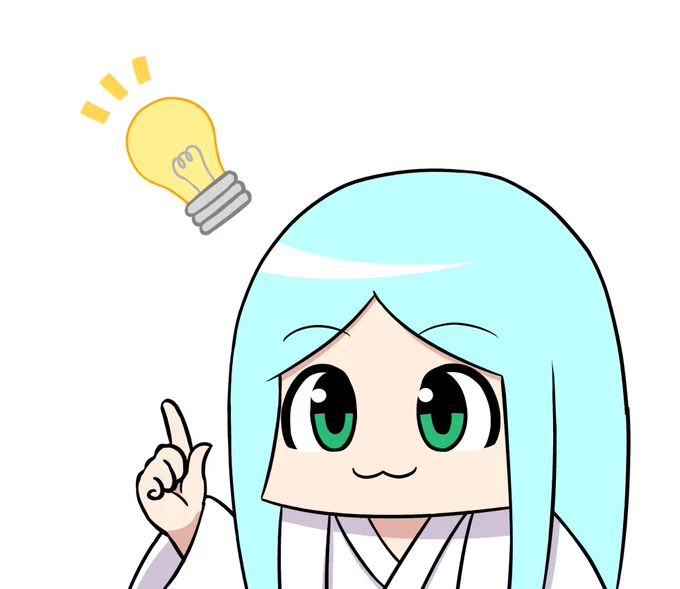 ちなみにデフォルメしたらこうですね。  