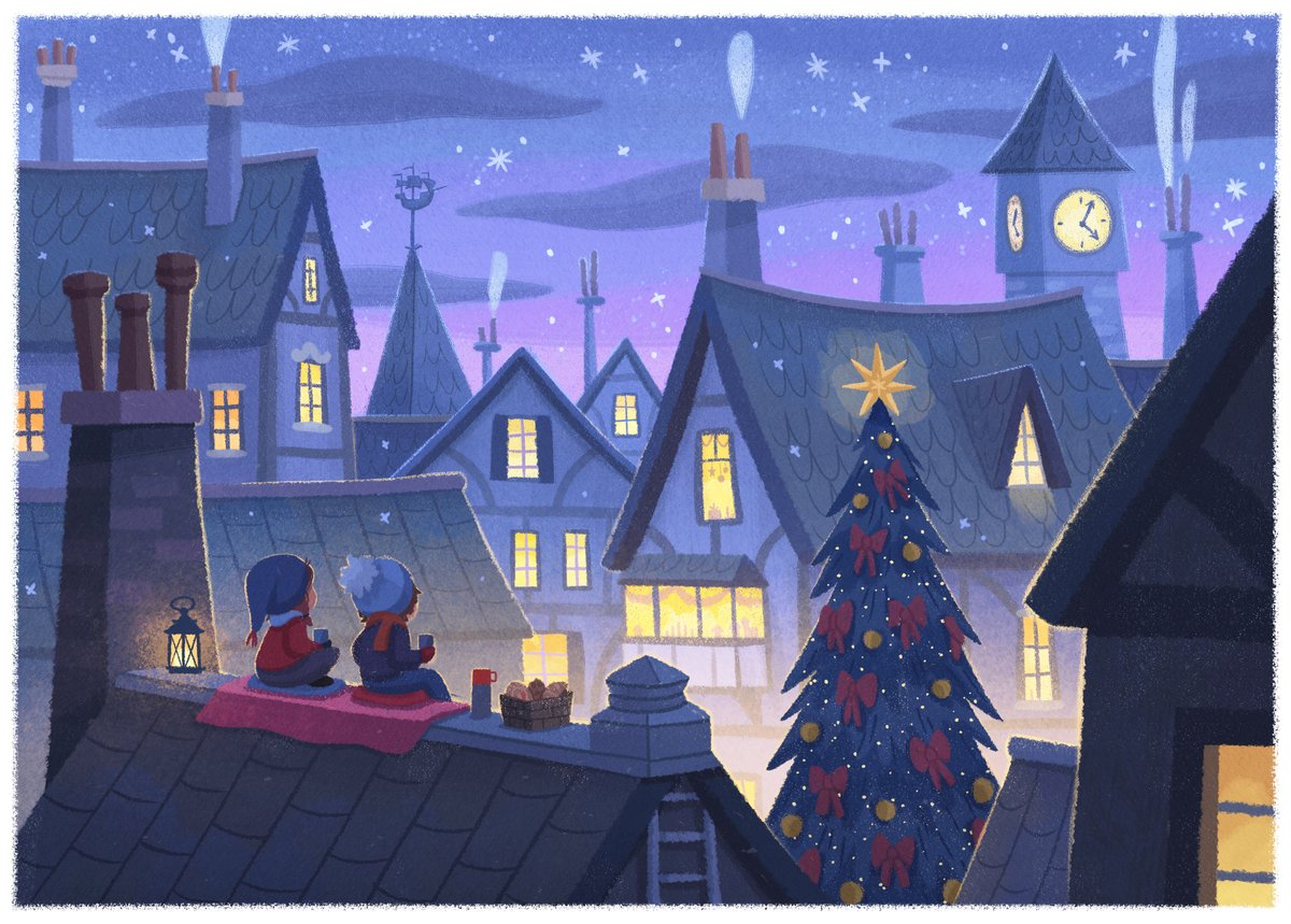 Find yourself a beautiful view 
Illustration by #BrightArtist @kiersteneagan | Represented #BrightAgent by <a href="/Freddie_Dawson/">Freddie Dawson</a>