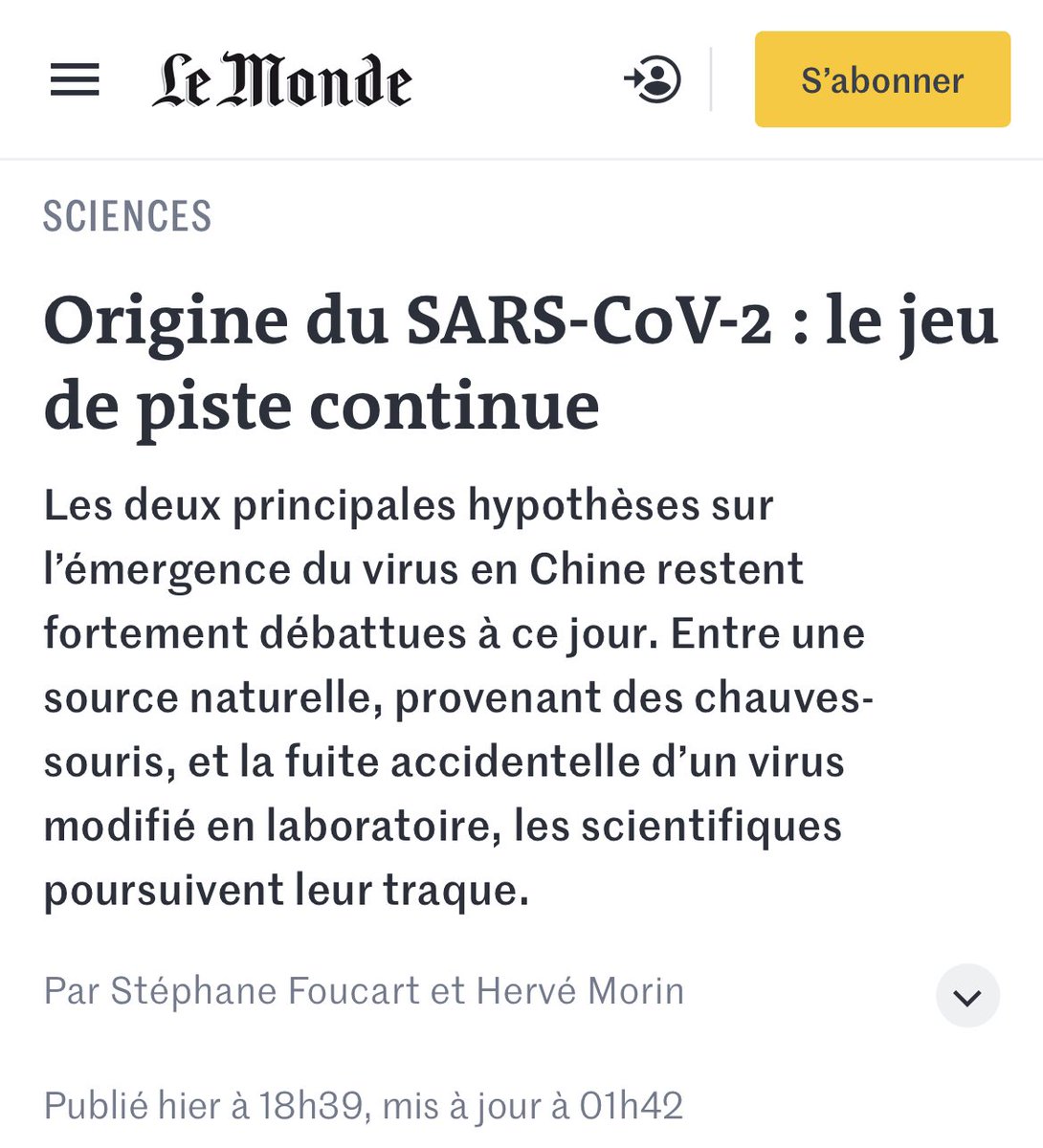 jmyremets's tweet photo. Voici un piège à complotiste typique, qui continue de faire croire qu’il y a un « virus » 🦠 et une « pandémie »🤦🏼‍♂️ https://t.co/UNJ2ubaXaZ