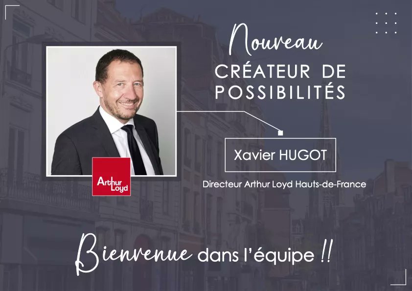 Depuis le 5 décembre, @ArthurLoyd a eu le plaisir d’accueillir Xavier Hugot au sein de son équipe dirigeante, où il occupe le poste de Directeur Général Nord et gèrera les équipes des départements 59, 62 et 80. #recrutement + d'info : arthur-loyd.com/actualites/art…
