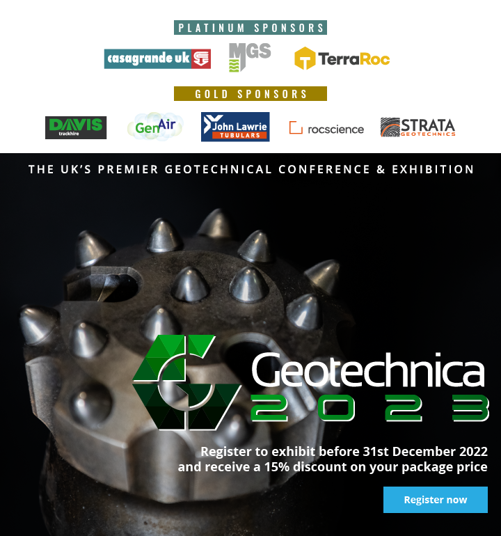 Get 15% off your exhibition space at Geotechnica 2023 NOW! 👈 - mailchi.mp/ags.org.uk/geo…