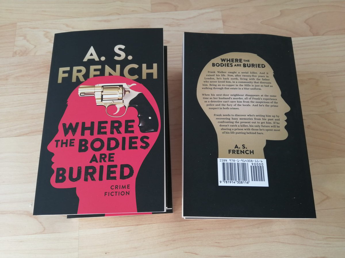 We're giving patrons 2 books by the talented  A.S. French. Books 1 &amp; 2 in the Frank Walker series. In association with <a href="/Kobo/">Kobo</a>.
Check them out here: 
Where the Bodies are Buried at: bit.ly/ASFrench
Bodies of Evidence, here bit.ly/bodofevidence. 
~ Moriarty ~
