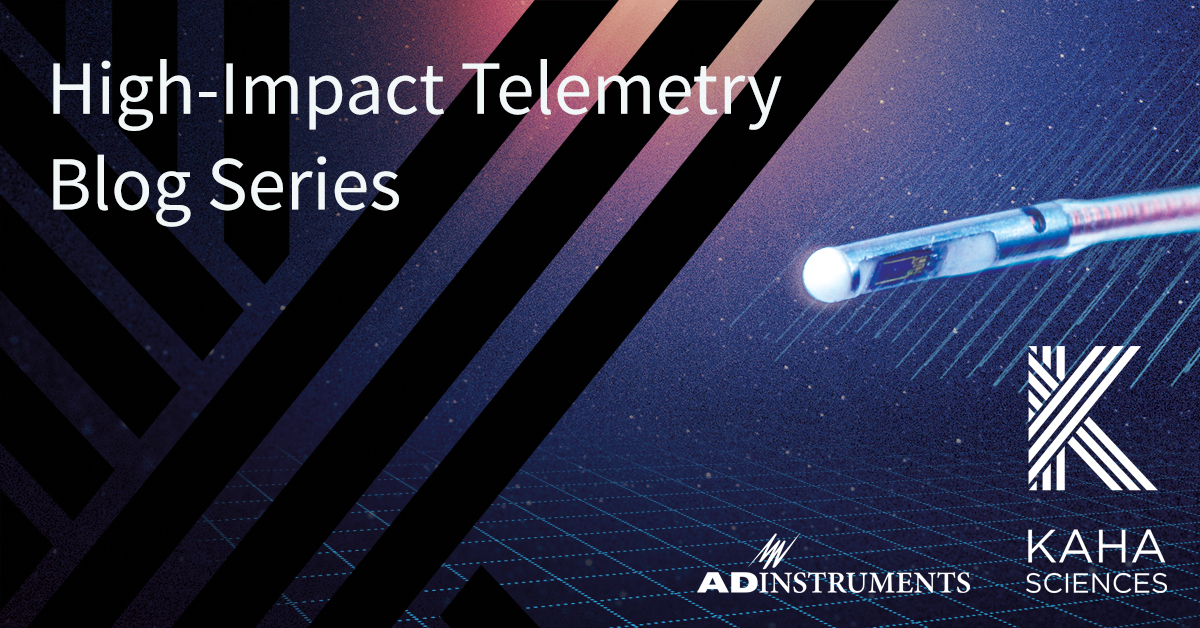 KahaSciences's tweet photo. We’re kicking off a new series of blogs about research that uses our fully-implantable Kaha telemeters! 👉 https://t.co/fAqxBcGJeA👈

Join us in celebrating their incredible work!

#ADInstruments #MakingScienceEasier #Neuroscience #Telemetry #LabChartLightning #PowerLabC https://t.co/n6vppuGWA7