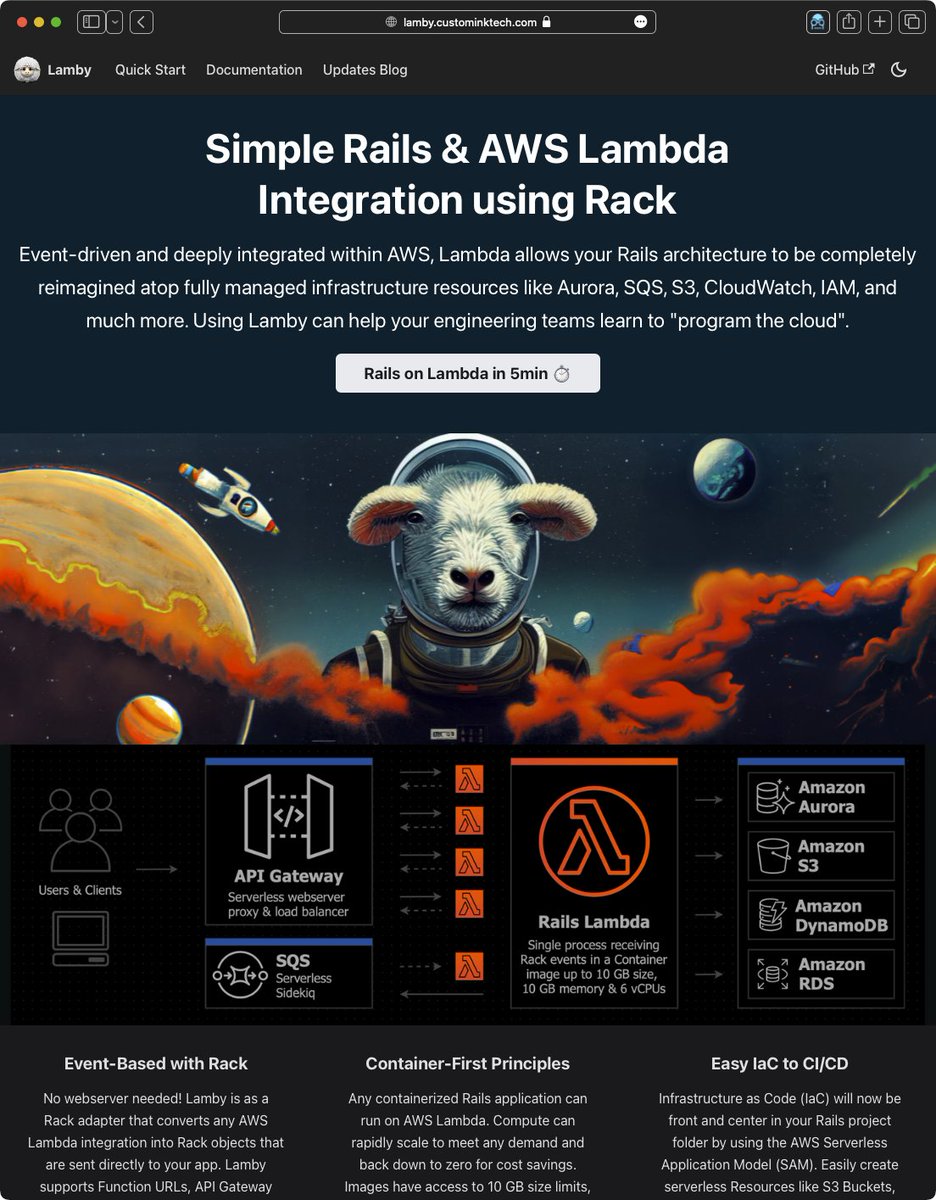 🎁 HAPPY HOLIDAYS!!! 🎁

New Lamby v4 site using <a href="/Docusaurus/">Docusaurus</a> is now live. What do y’all think?