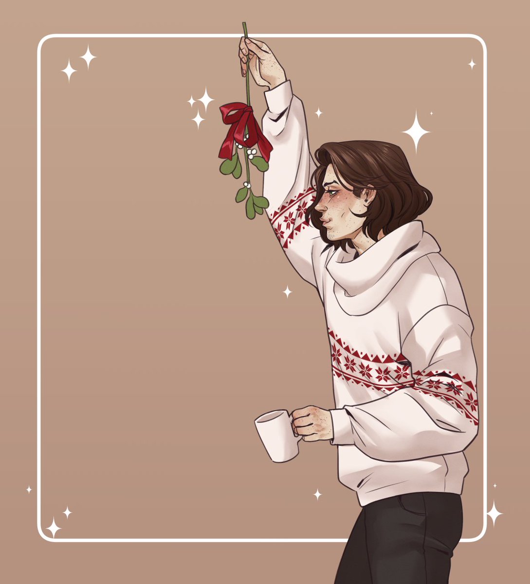 Marcus is comming to steal all your kisses #ocmistletoe