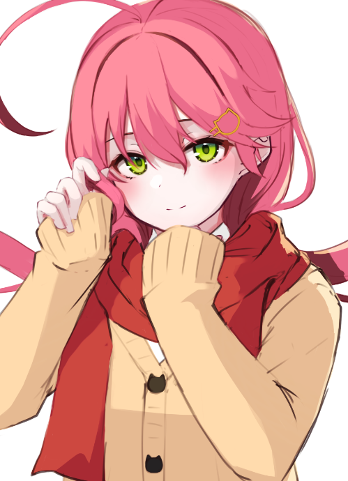 さくらみこ 「ラフなラフを。。。 」|にゃん🐾のイラスト