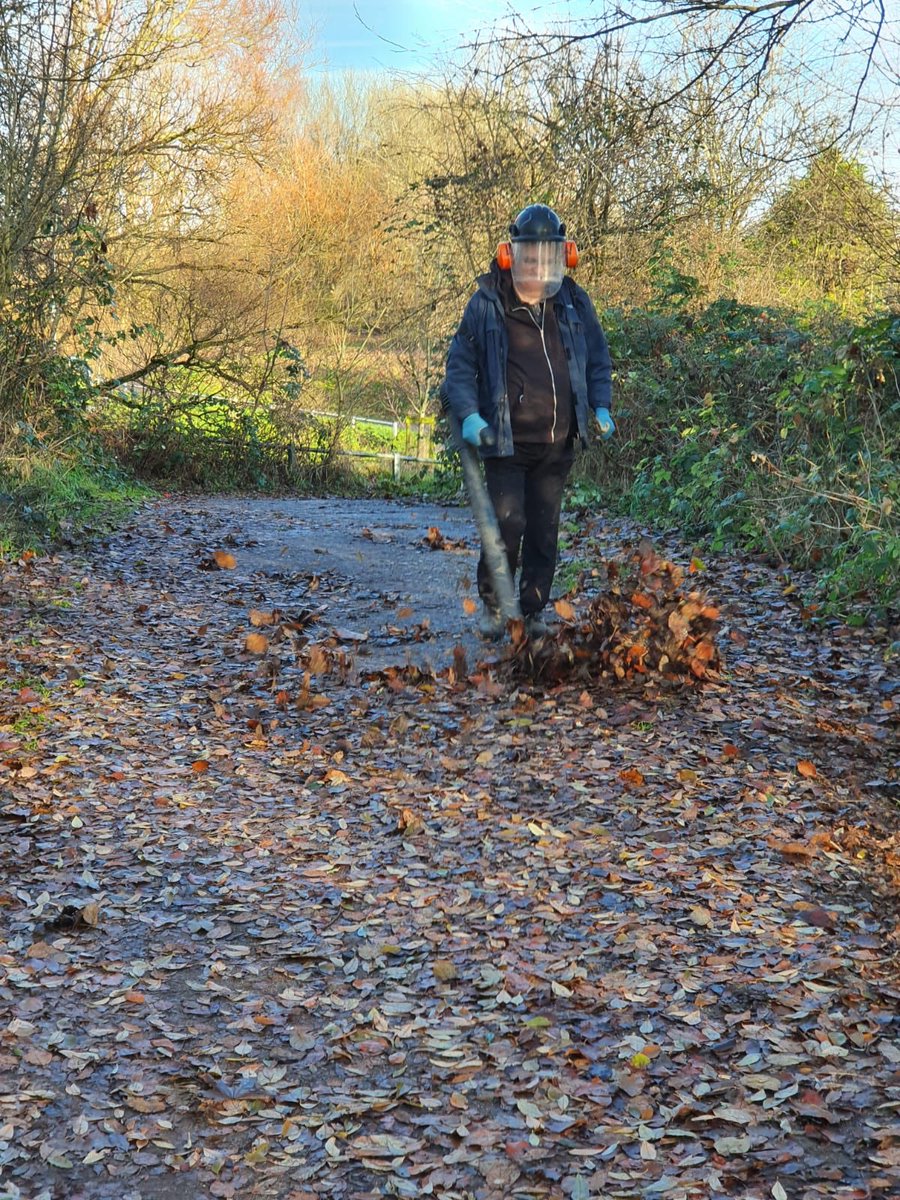 GreenCrew1's tweet photo. This time of year the red stems on the dogwood inject their colour in the winter landscape. The path on Amberswood Common is part of National Cycle Route 55, which runs from Ironbridge to Preston (113 miles). https://t.co/FvNmJX3wy7