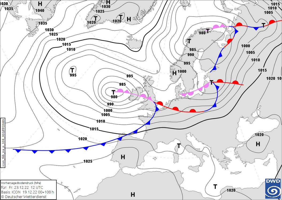 WetterKontor's tweet photo. #Westlage: #Tiefdruckgebiete bestimmt in den nächsten Tagen und auch über #Weihnachten mit meist milder Luft das #Wetter in #Deutschland, zunächst #Franziska, dann #Geraldine und dann #Honghia: https://t.co/Suop8PTiNV https://t.co/w9834kwVvL https://t.co/jMsBXUpJbl https://t.co/QDkLLlAUMR
