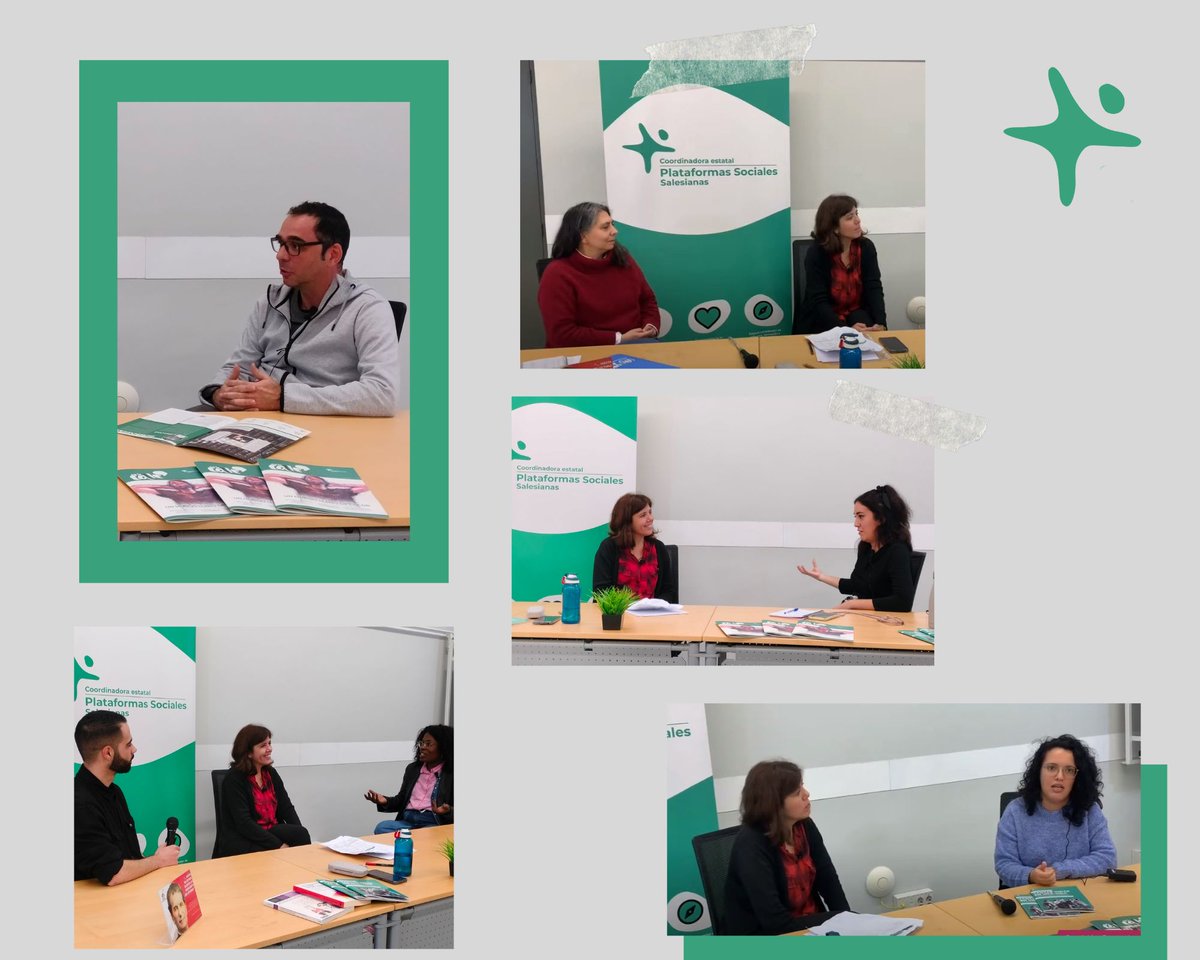 P_Sociales's tweet photo. #EfectoMultiplicador 
La semana pasada, el equipo técnico de las  #PlataformasSocialesSalesianas, tuvimos la oportunidad de contar lo que hacemos. Cuál es el objetivo de cada proyecto y cómo cada línea de actuación es transversal en cada acción directa con las personas. https://t.co/k3mGM0GKK5