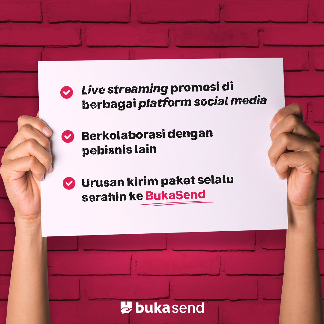 bukasend's tweet photo. Kalau udah nyiapin nomor 1 dan 2, jangan lupa nih di 2023 biar makin praktis kirim barangnya pakai BukaSend aja!

#MajuBarengBukaSend https://t.co/RjJzn6VT1i