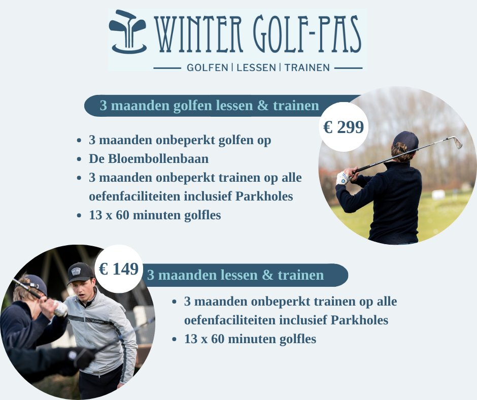 Wist je dat maar liefst de helft van de deelnemers aan de Golf-Pas aangeeft nieuwe golfvrienden te hebben gemaakt! 

Wil jij ook samen leren golfen of beter leren golfen? Meld je dan aan voor de Winter Golf-Pas op golfbaantespelduyn.nl/golf-pas

#ontdektespelduyn