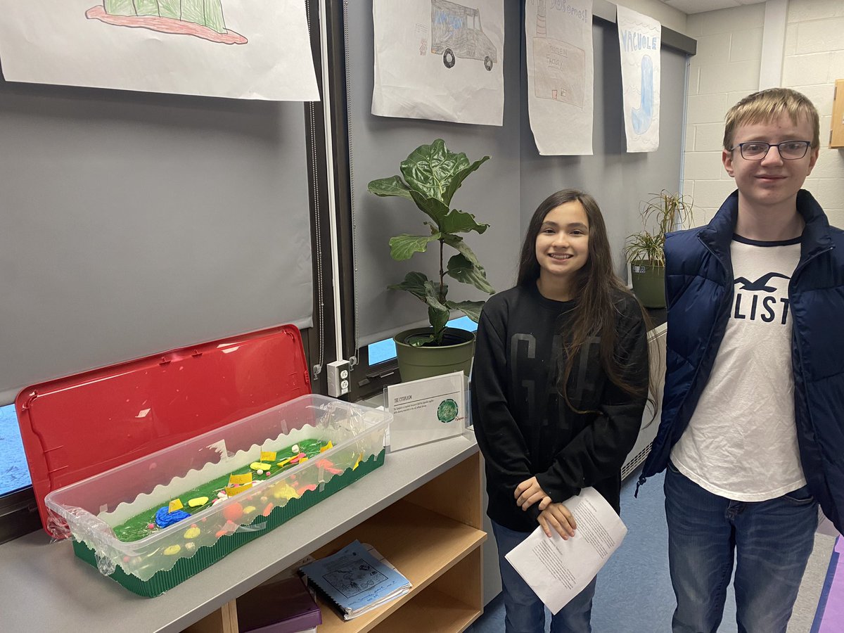 Great way to start the day with a cell museum tour! Thank you to Ms. Bates and her 1st period science class for the invitation.