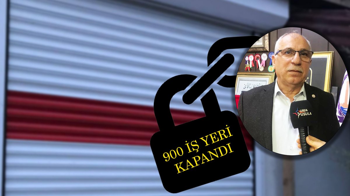 📌Urfa’da 900 esnaf iş yerini kapattı! 

📌ŞESOB Başkanı Bakay nedenini açıkladı!

urfapusula.com/haber/13272572…

<a href="/SakaryaESOB/">SESOB</a> <a href="/sefikbakay/">Şefik Bakay</a> 
<a href="/esmaalbayraak/">Esma Albayrak</a> #şanlıurfa #esnaf #işyerikapanma #açıklama #özelhaber