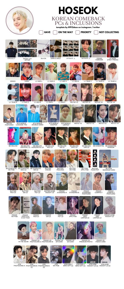 912daze's tweet photo. BTS KOREAN ALBUM COMEBACK PC PHOTOCARD TEMPLATE✨

Updated with:
+ RM — Indigo Weverse WV USA Exclusive PC

🤍 방탄소년단 방탄 포토카드 포카
🤍 포카모음집 드래곤볼표 드볼표 https://t.co/YRdtM1lvgo